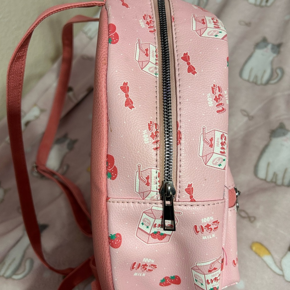 Hot Topic Strawberry Backpack - Picture 2 of 2